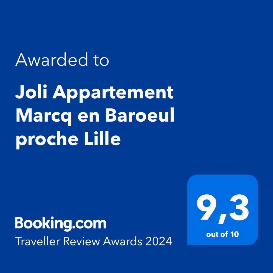 Joli Appartement Marcq En Baroeul Proche Lille エクステリア 写真